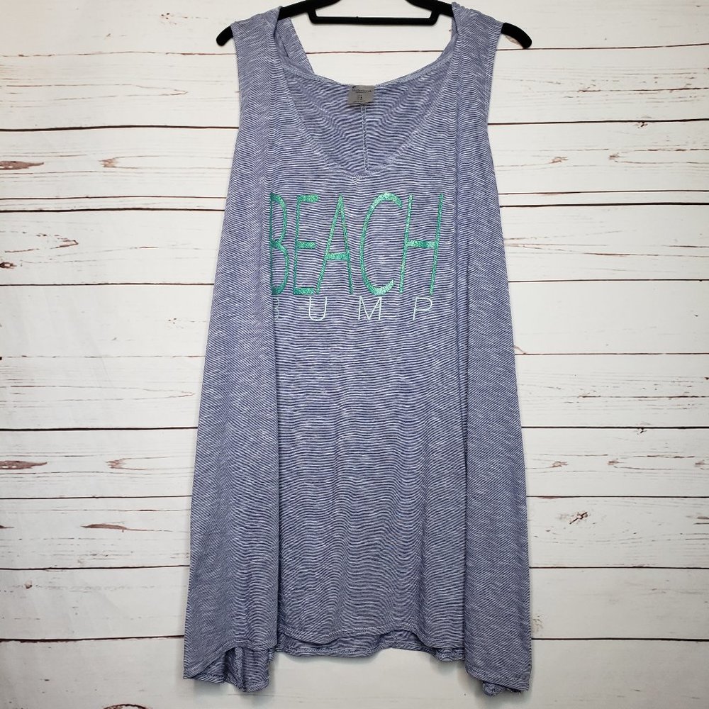 Motherhood Maternity Blue Beach Bump Coverup
